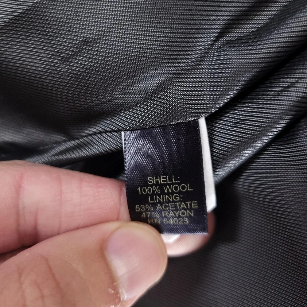 Banana Republic Suit Jacket Mens 40R Gray Wool Modern Fit Cerruti Canada Office